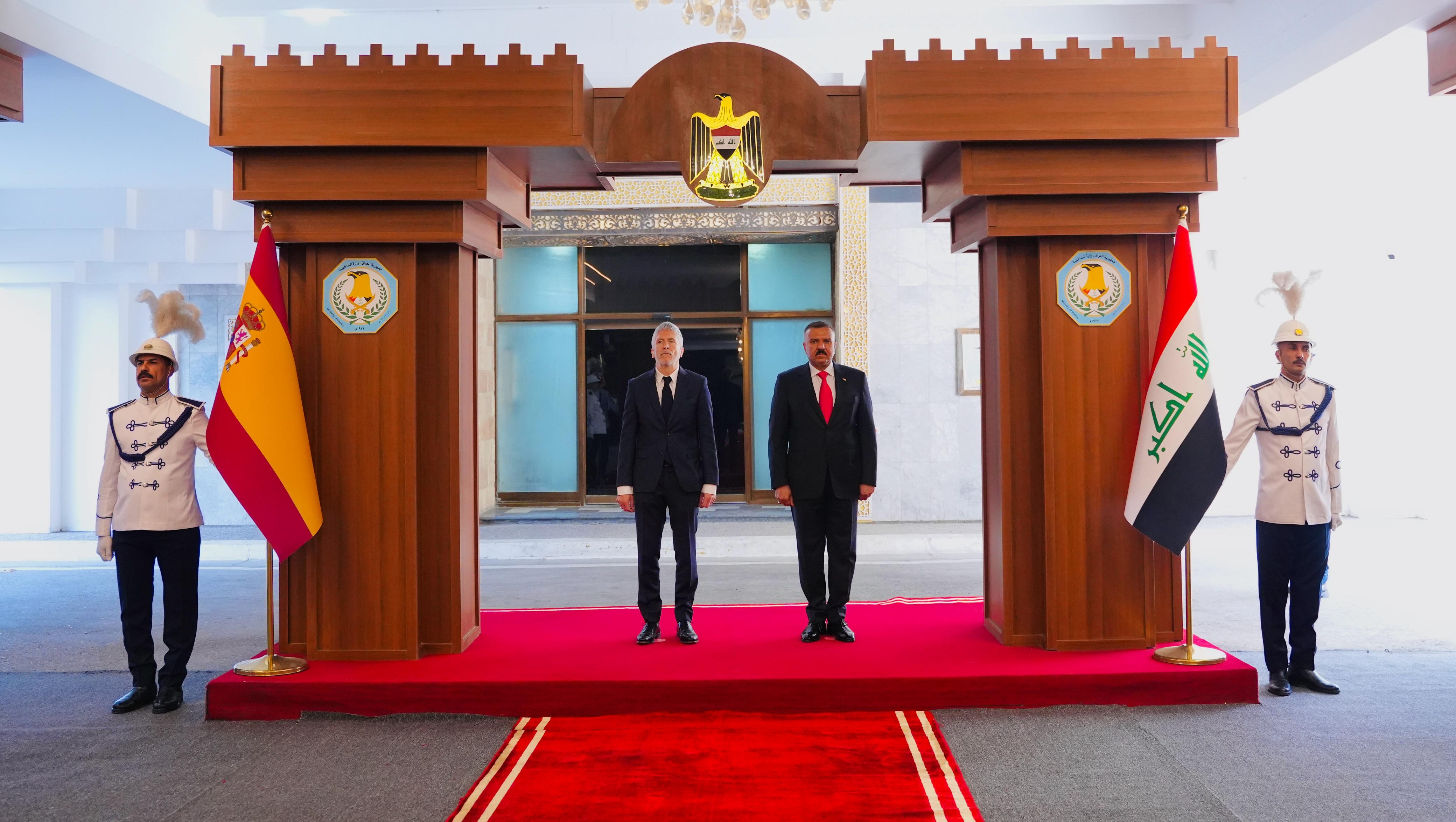 España e Irak firman un acuerdo de cooperación bilateral en seguridad y lucha contra la delincuencia