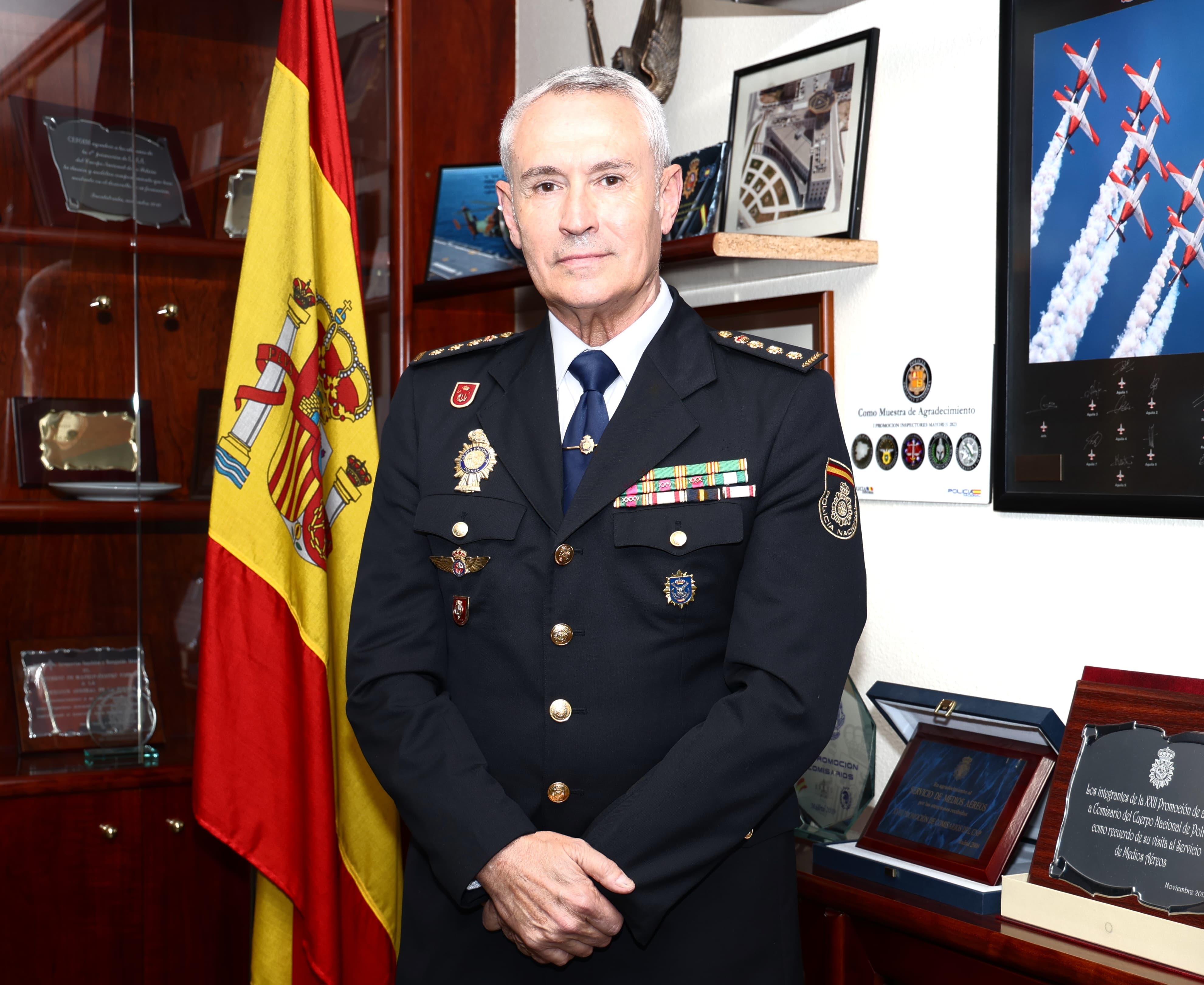 Comisario principal Pedro Prieto Poveda nuevo jefe de la División de Operaciones y Transformación Digital.