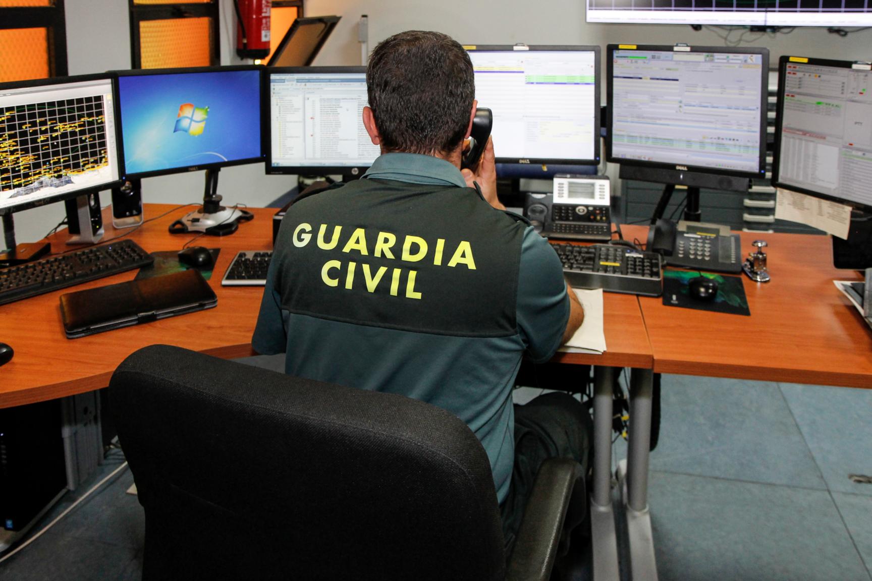 FOTO:IMAGEN DE ARCHIVO. IMAGEN DE UN CENTRO DE CONTROL DE LA GUARDIA CIVIL